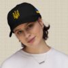 Ukraine Tryzub Embroidered Organic Hero Hat