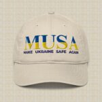 Make Ukraine Safe Again (MUSA) Organic Dad Hat