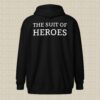 Ukraine Tryzub "Suit of Heroes" Unisex Heavy Blend Zip Hoodie