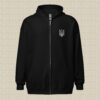 Ukraine Tryzub "Suit of Heroes" Unisex Heavy Blend Zip Hoodie