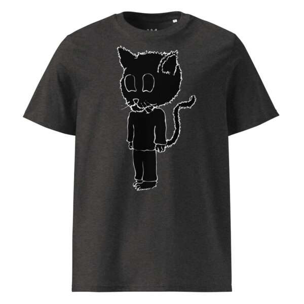 Scarelys Lucky Black Cat Unisex Organic Cotton T-Shirt