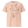 Scarelys Cute Bat Unisex Organic Cotton Halloween T-Shirt