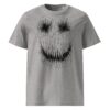 Creepy Grin Unisex Organic Cotton T-Shirt