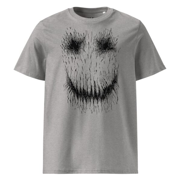Creepy Grin Unisex Organic Cotton T-Shirt