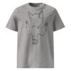 Scarelys Cute Bat Unisex Organic Cotton Halloween T-Shirt