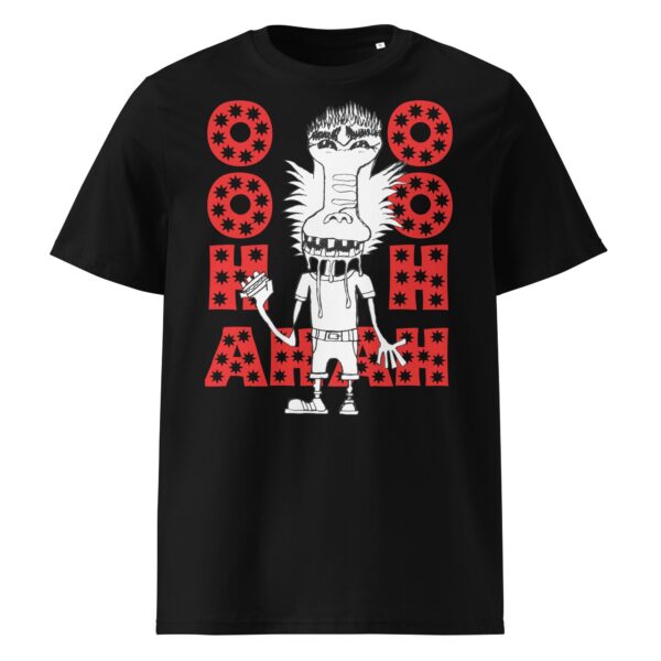 Ooh Ah Baboon Unisex Organic Cotton T-Shirt